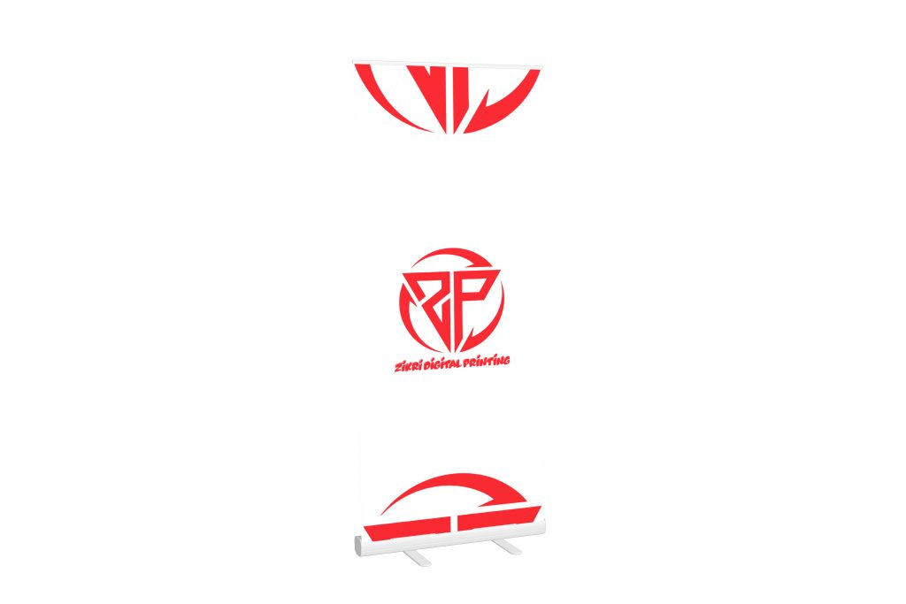 Roll Up Banner Custom Berkualitas di Zikri Digital Printing